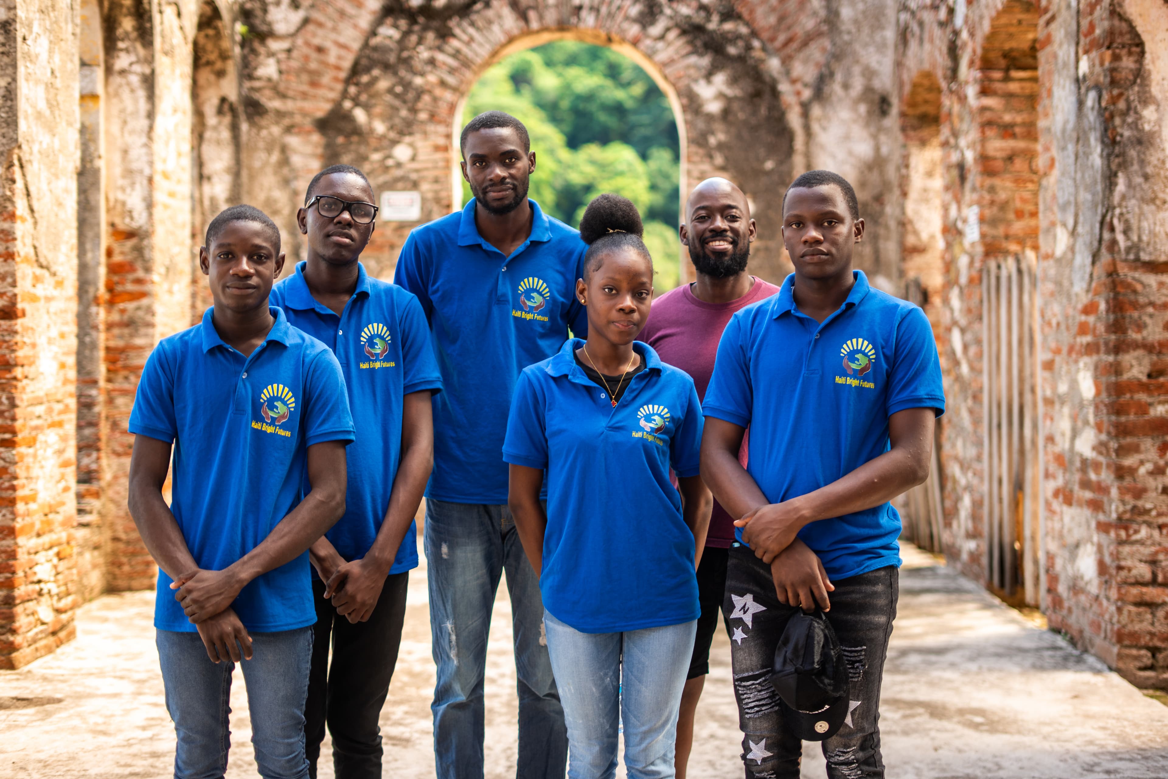 Haiti Bright Futures students